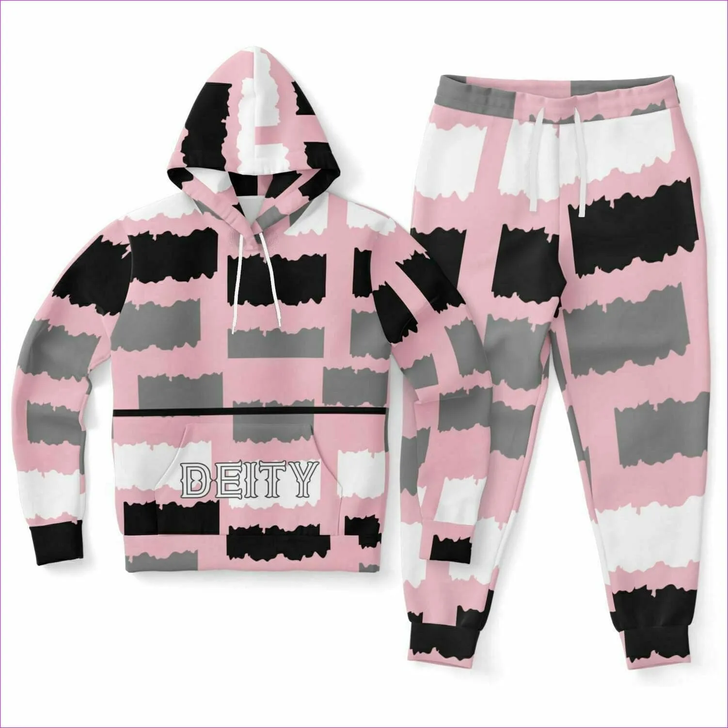 Deity Premium Fashion Womens Jogging Suit in Pink