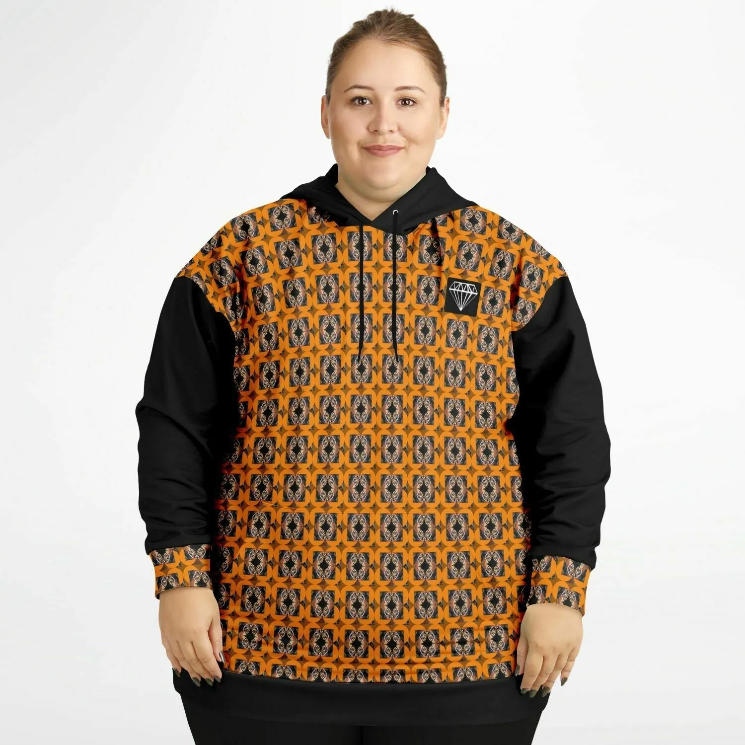 Diamond Sun Premium Fashion Voluptuous ( ) Plus-size Hoodie