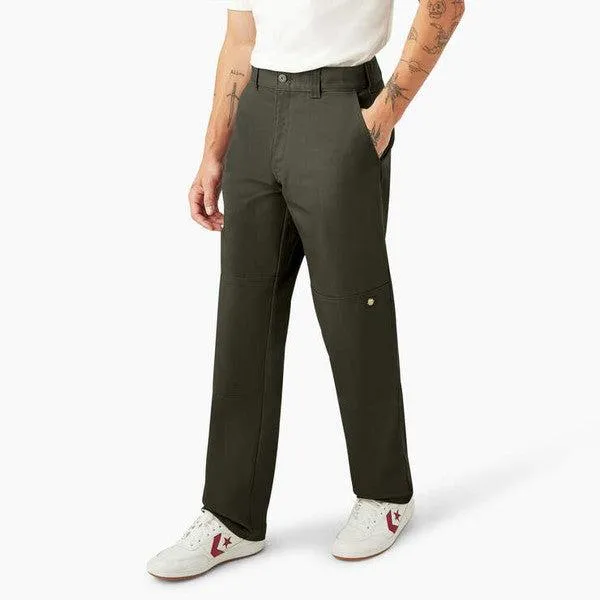 Dickies Skateboarding x Spitfire Wheels Double Knee Pants Olive Green