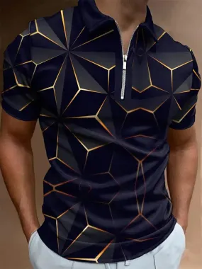 Digital Print Decorated Polo Shirt