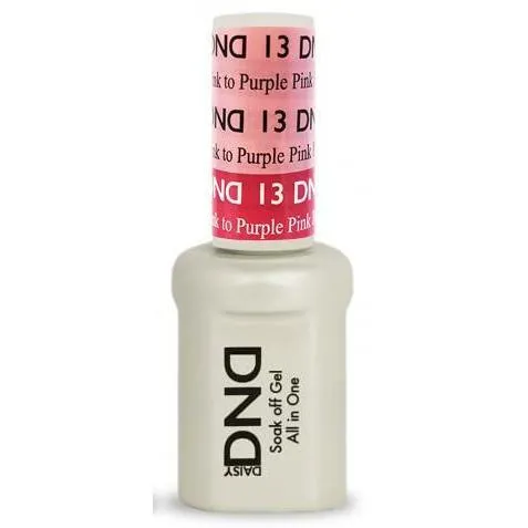 DND - Mood Change Gel - Pretty Pink to Purple Pink 0.5 oz - #D13