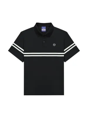 Essential Damarindo Polo Shirt- Black/ Black