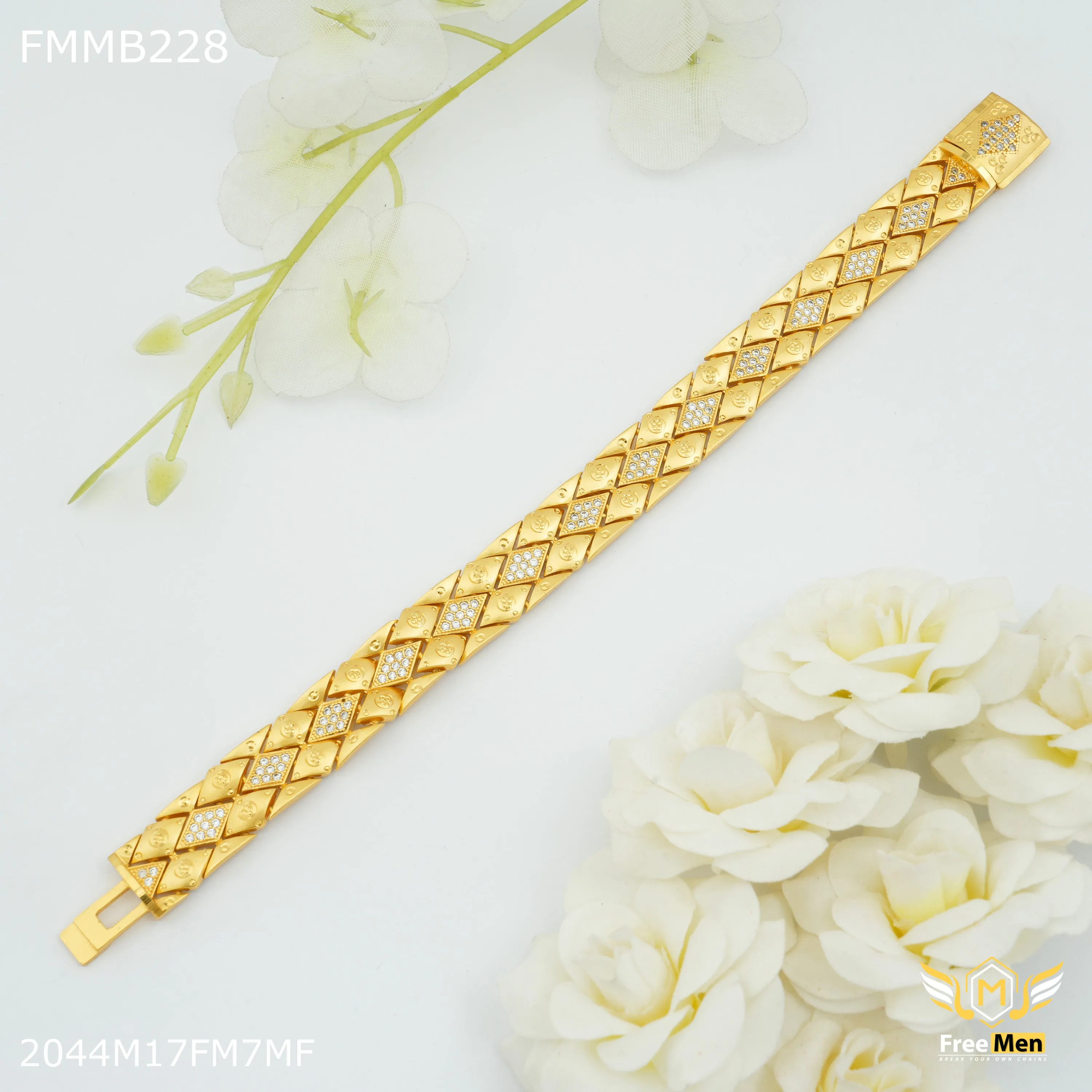 Freemen Designer AD Bracelet For Men - FMMB228