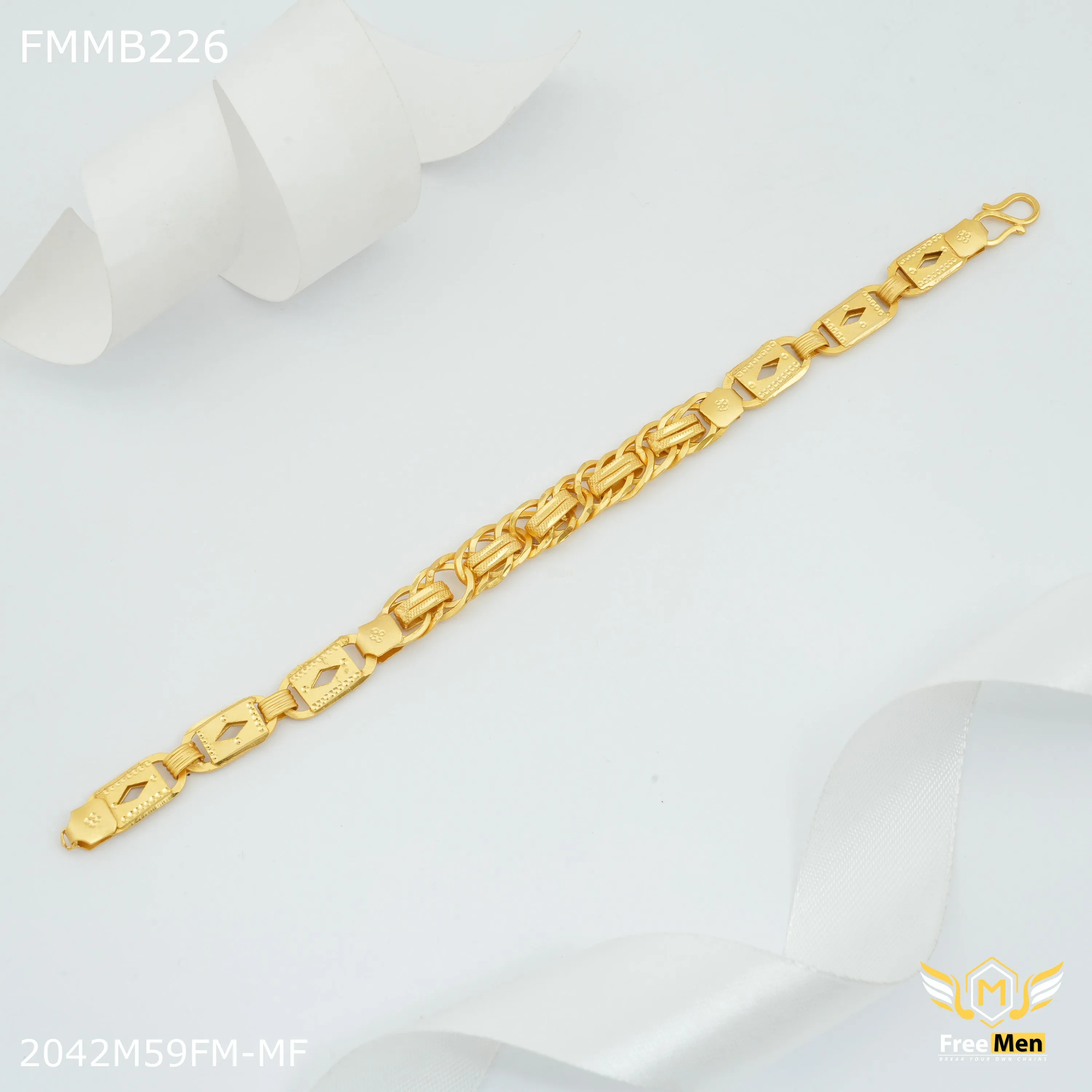 Freemen Designer Nawabi Bracelet For Men - FMMB226