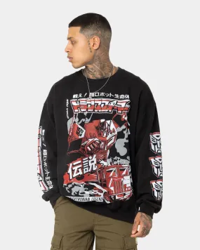 Goat Crew X Transformers Autobots Vintage Crewneck Black Wash