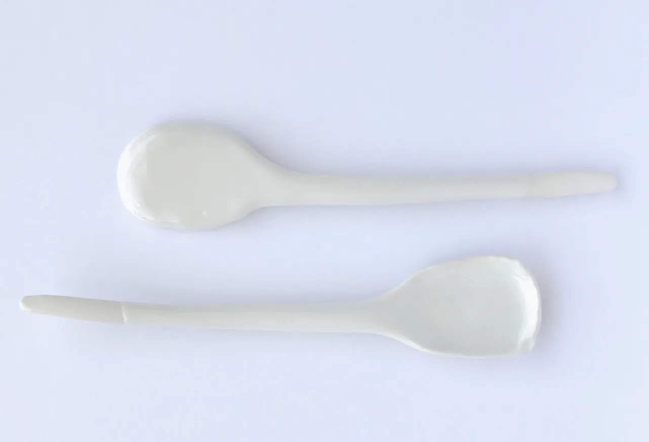 Handmade Porcelain Spoon