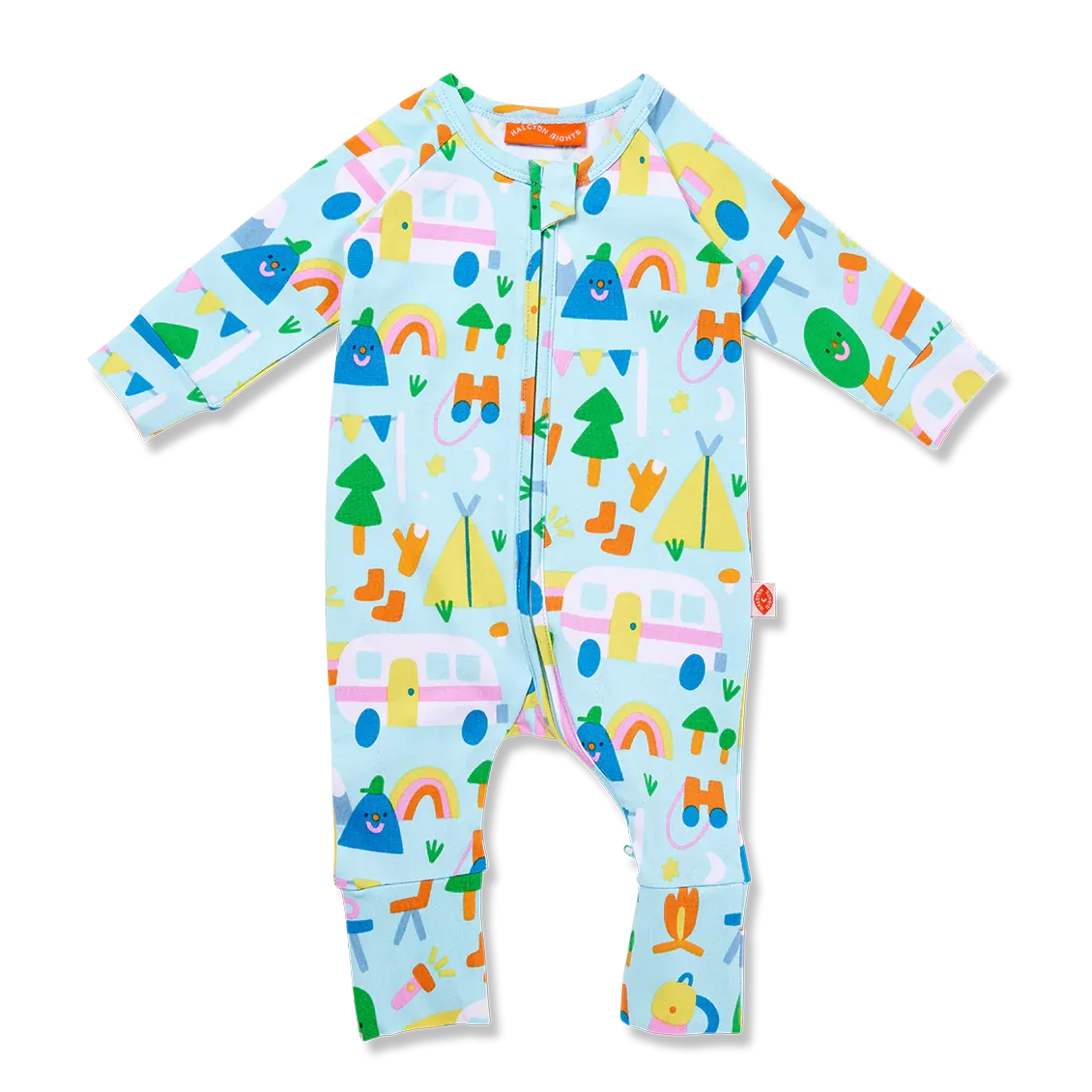 Happy Campers LS Romper