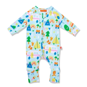 Happy Campers LS Romper