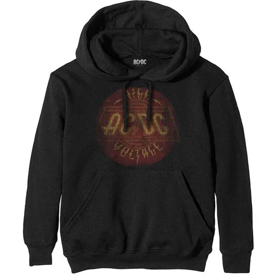 Hoodie - AC/DC - High Voltage Vintage - Pullover