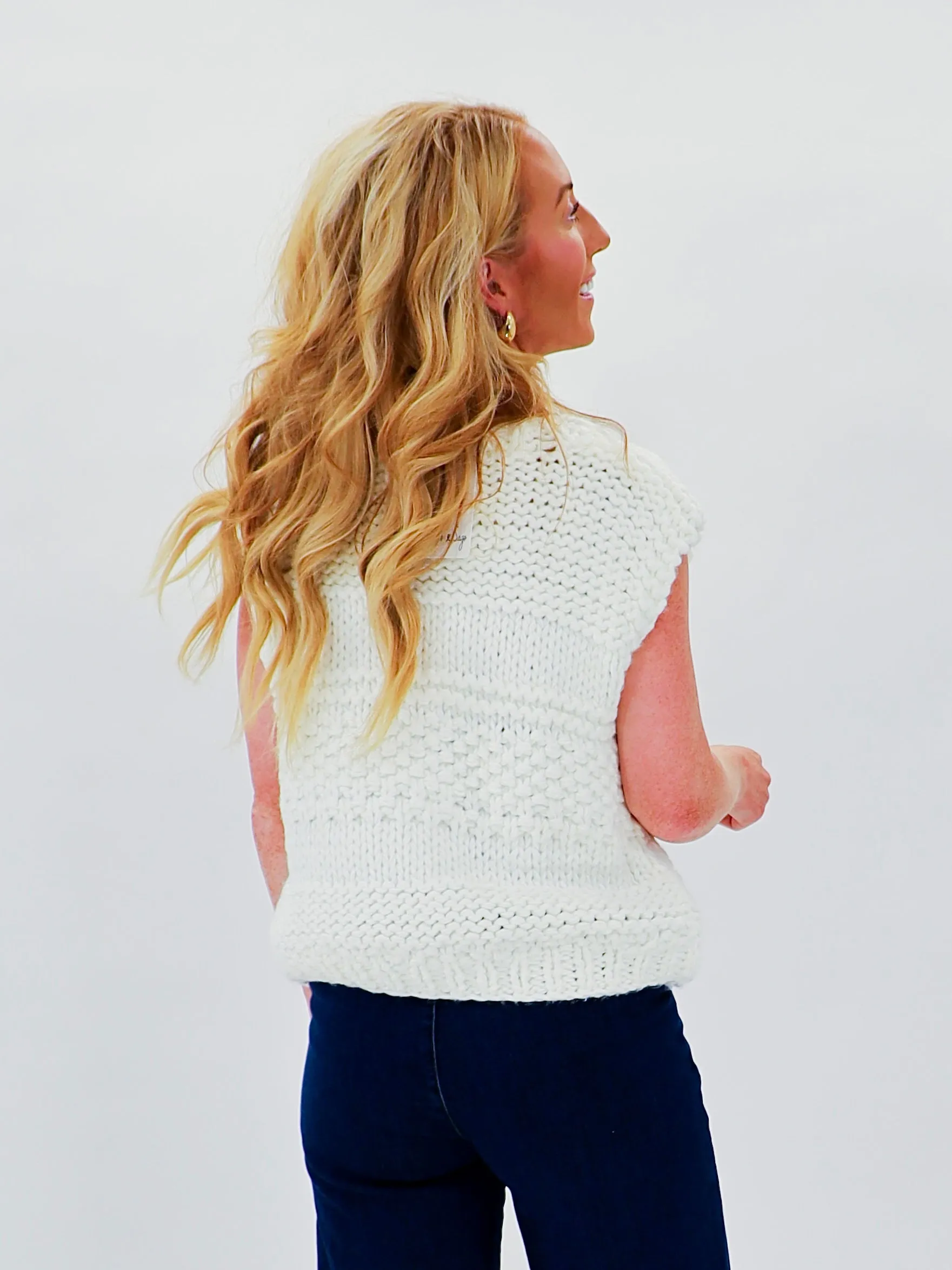 Isla Chunky Sweater Vest