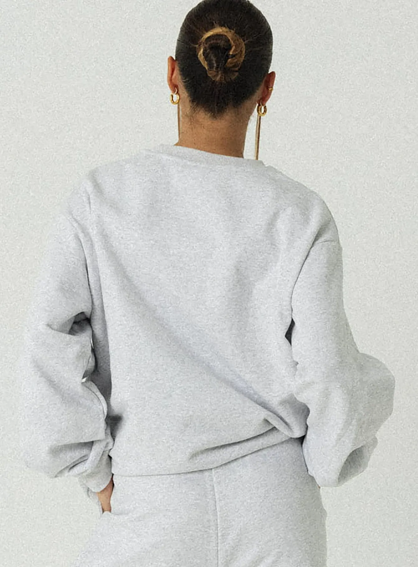 Jagger & Stone Vintage Oversized Sweatshirt Grey