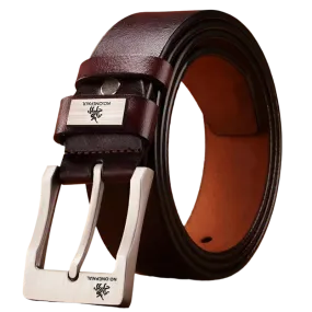 JIFANPAUL Men’s Genuine Leather Belt – Stylish & Durable Belts for All Occasions