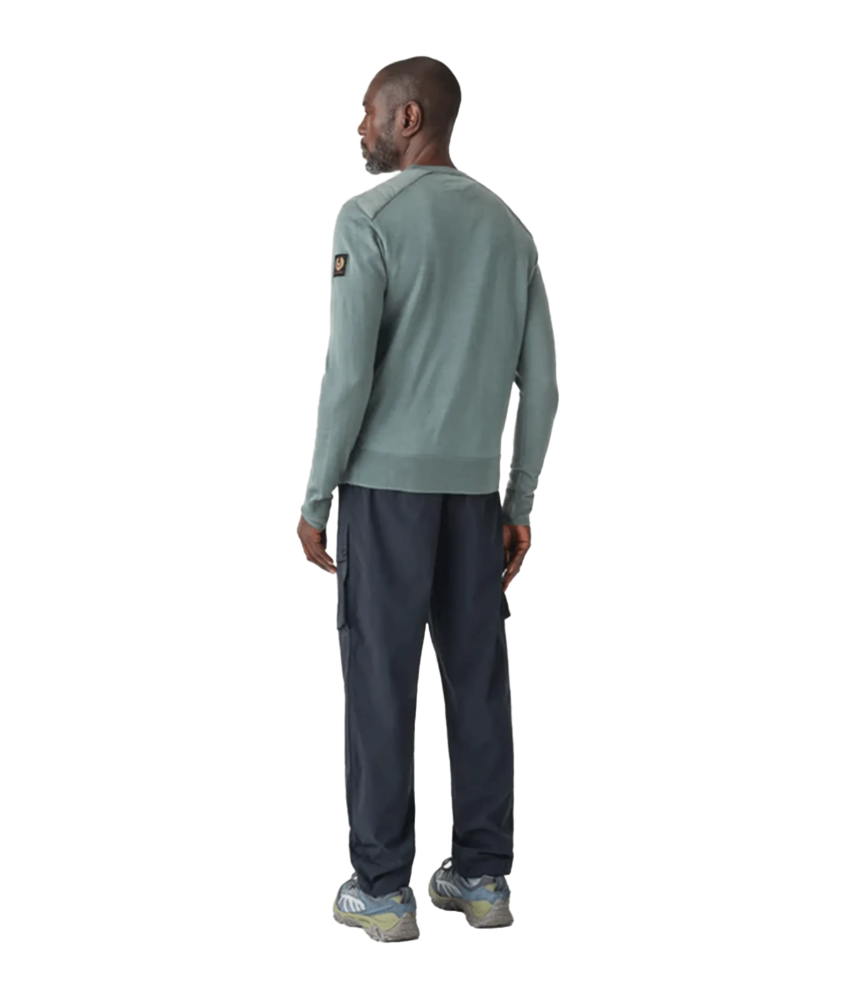 Kerrigan Merino Wool Crewneck Jumper - Green