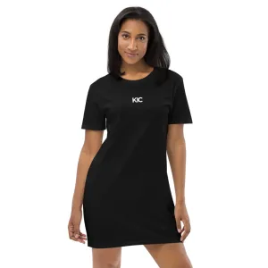 KIC Organic Cotton T-Shirt Dress in Black or Pink