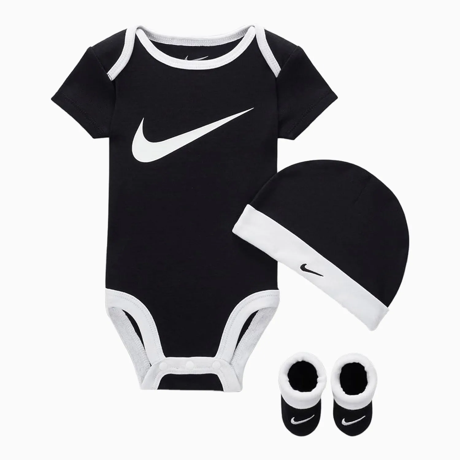 Kid's Sportswear Bodysuit Beanie 3 Piece Set Outfit