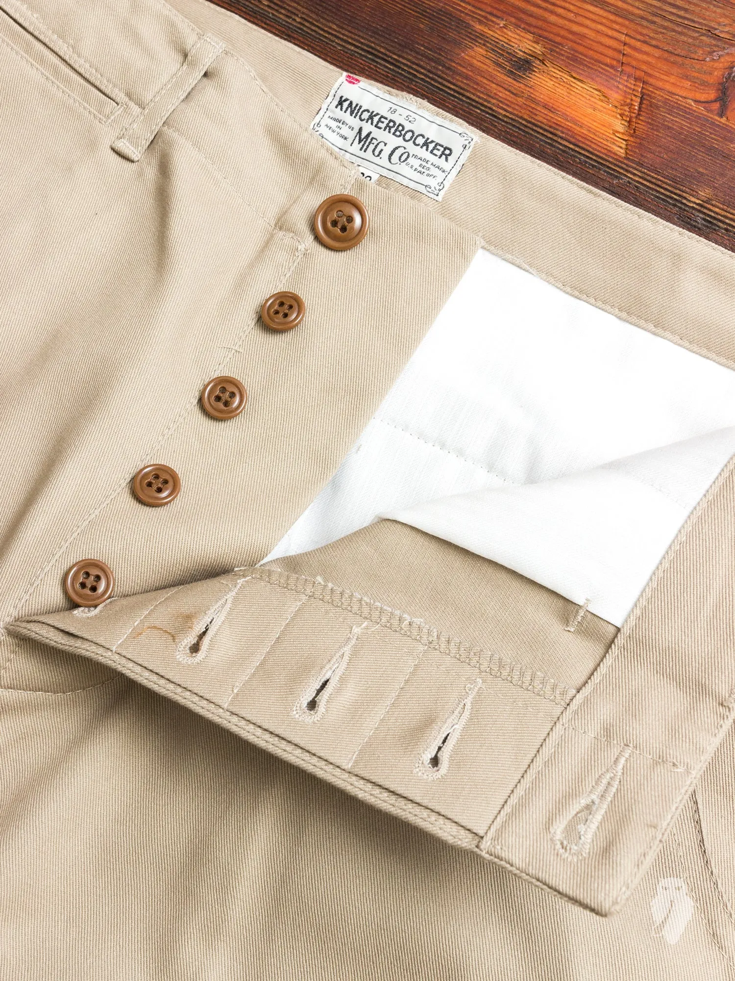 KMFG Chino in Khaki