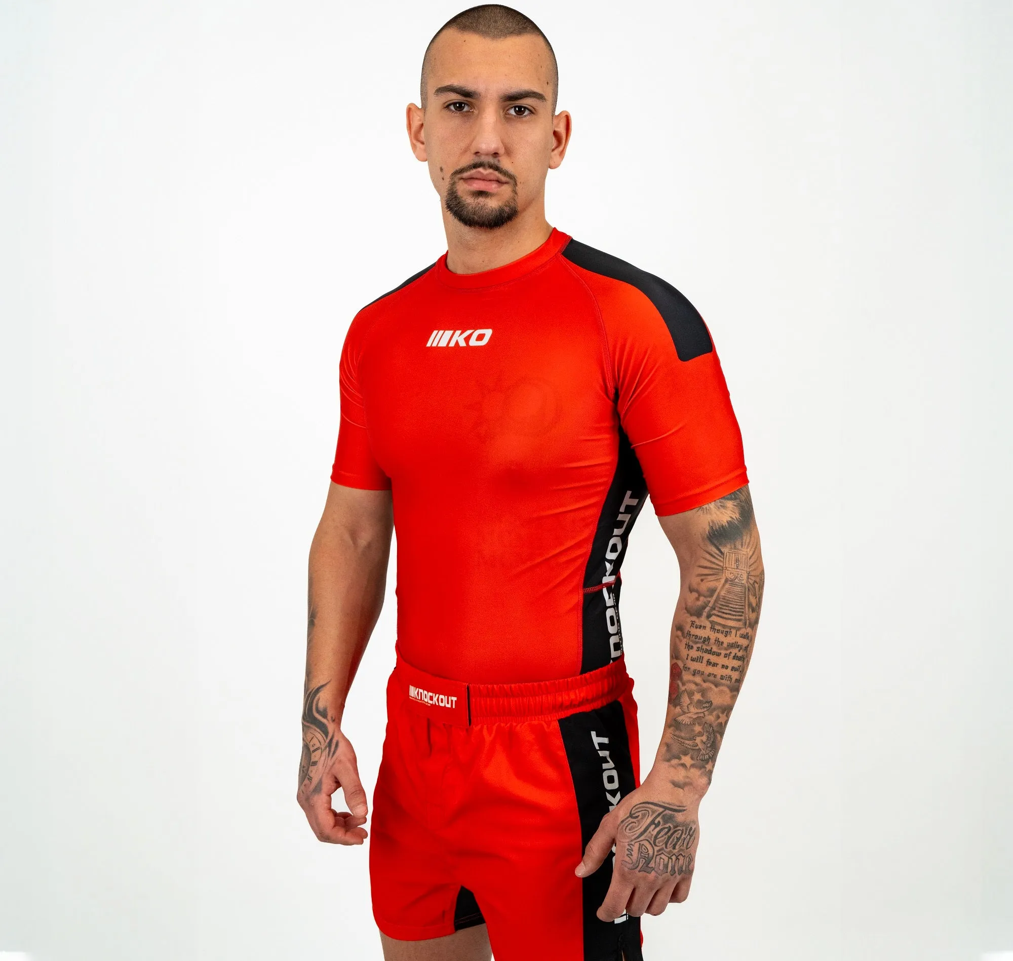 Knockout Competition Kids Rashguard-Short Sleeve