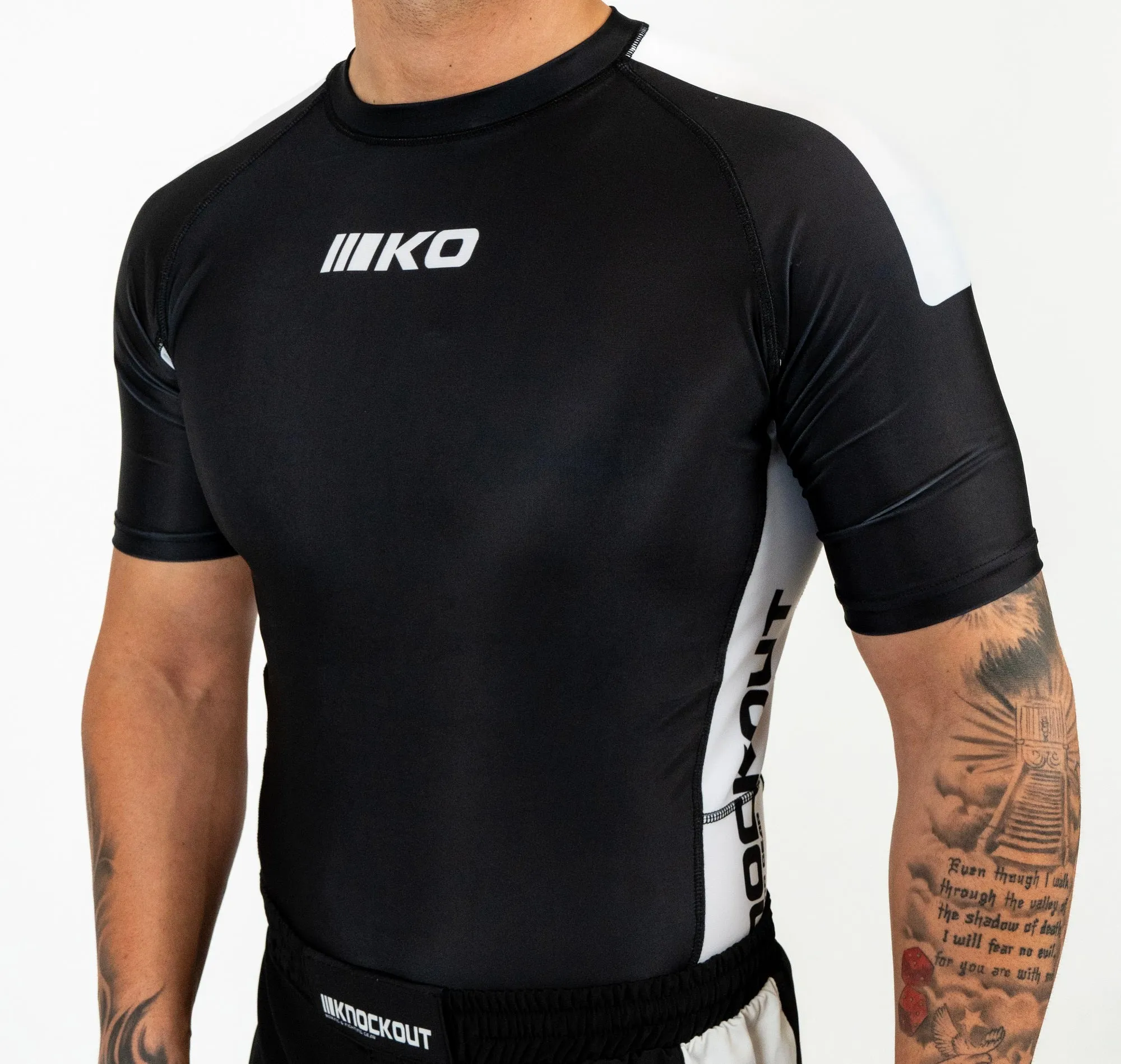 Knockout Competition Kids Rashguard-Short Sleeve