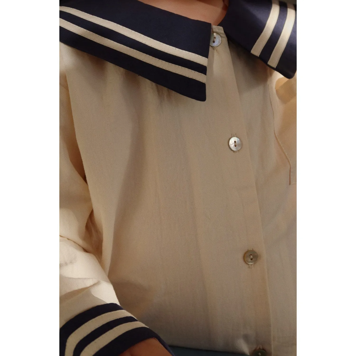 Konges Sløjd Navy Blazer Sailor Shirt Gots