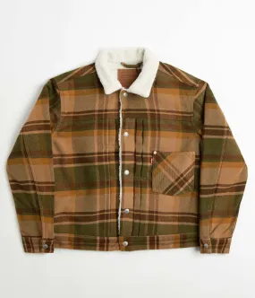 Levi's® Red Tab™ Type 1 Sherpa Trucker Jacket - Barold Plaid