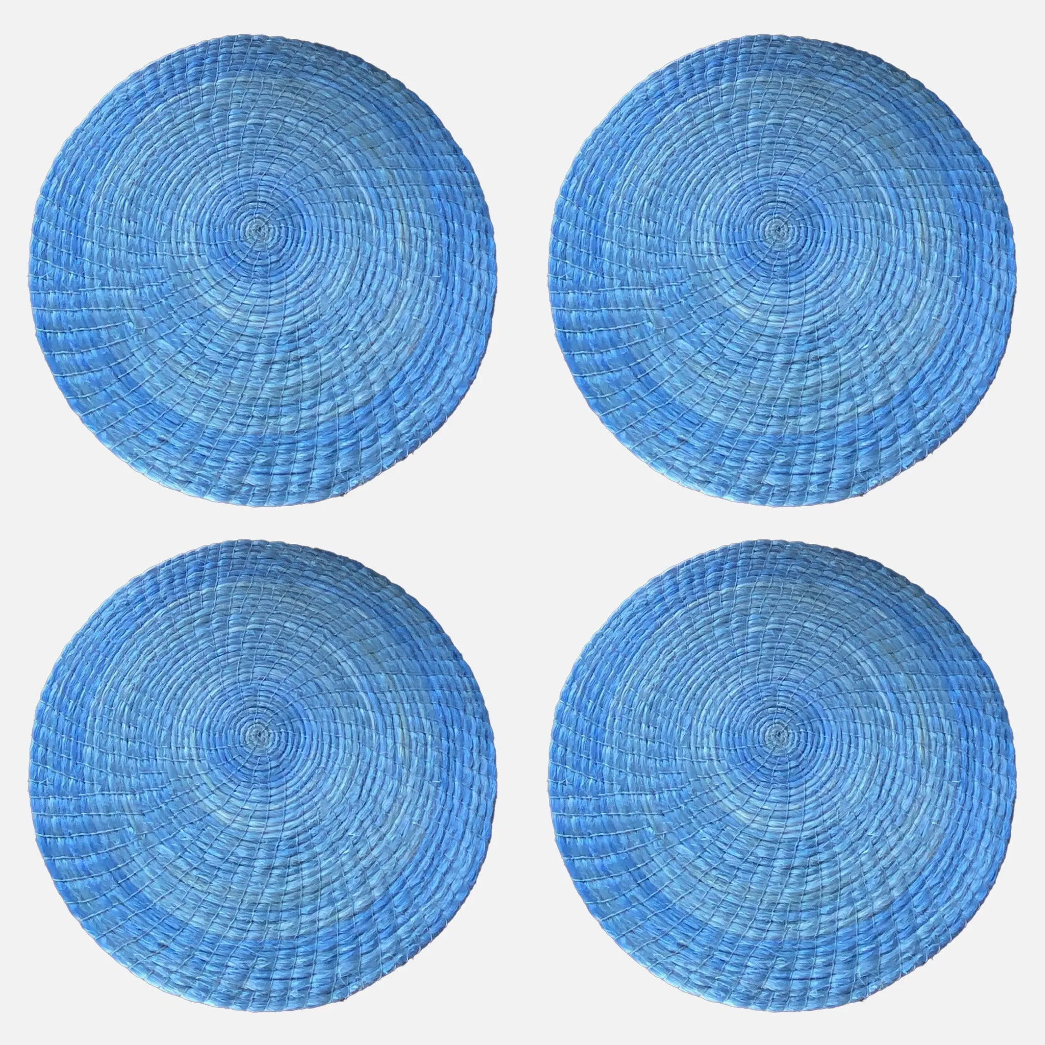 Light Blue Designer Placemats 4 Set