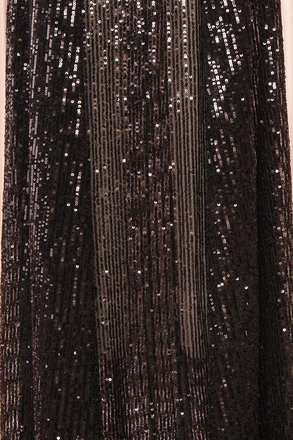 Marta Black | Sparkly Maxi Dress w/ Bodysuit