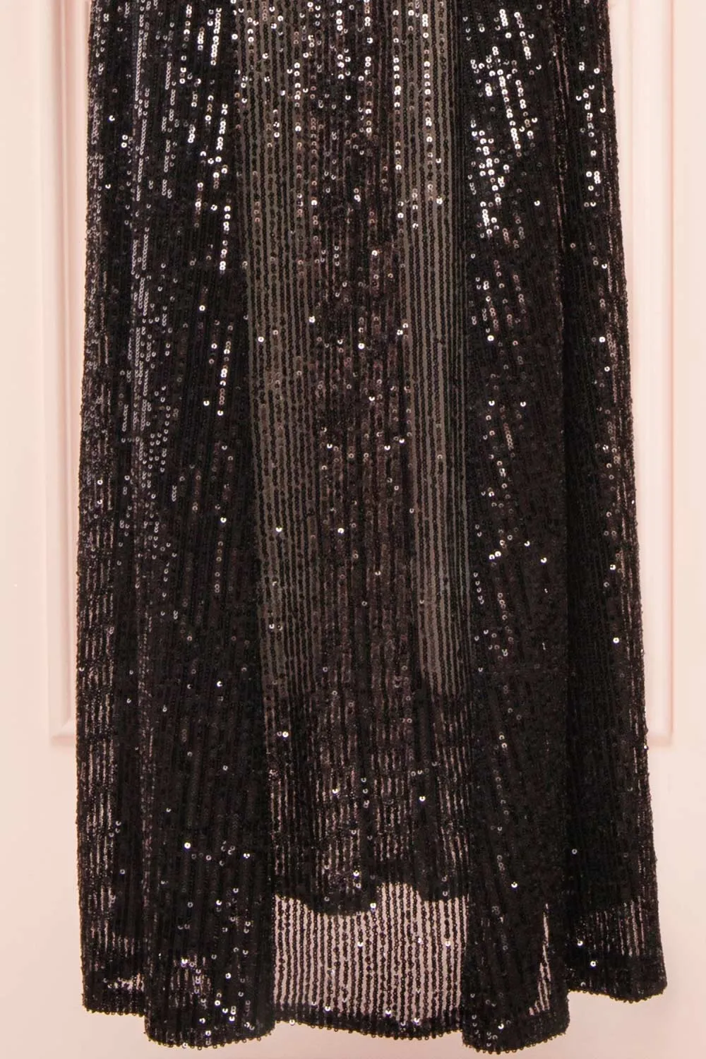 Marta Black | Sparkly Maxi Dress w/ Bodysuit