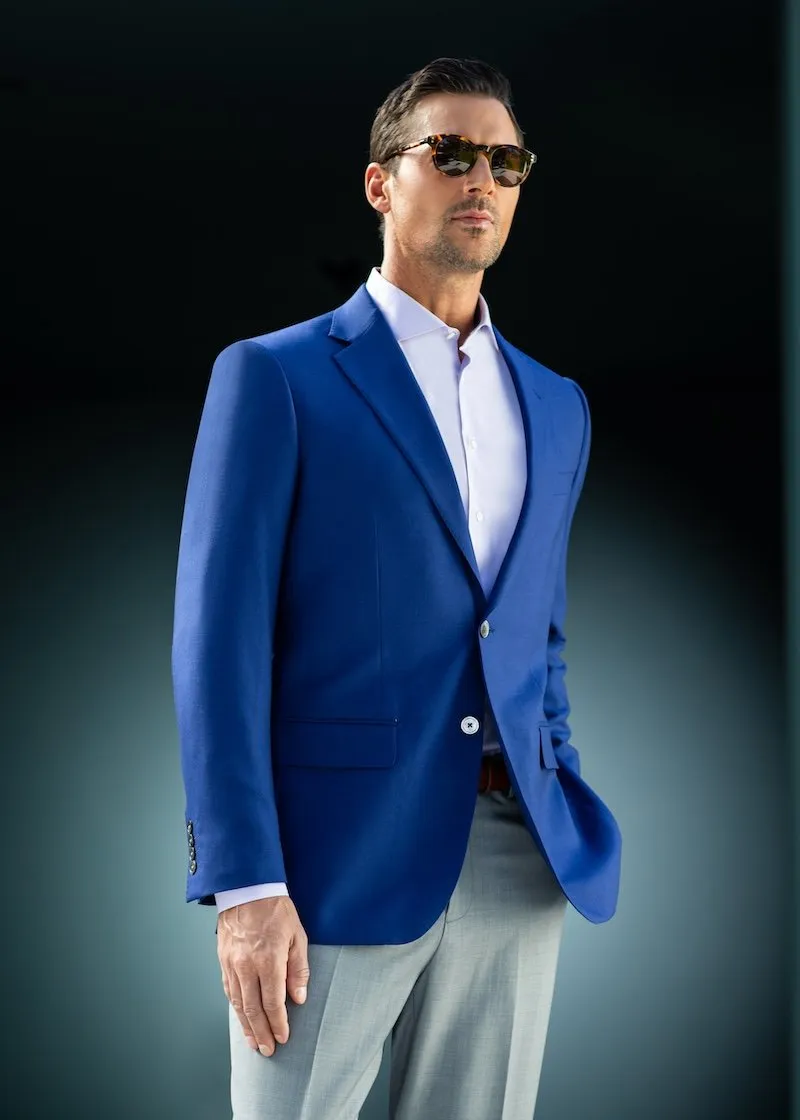 MaxDavoli Solid Modern Blazer