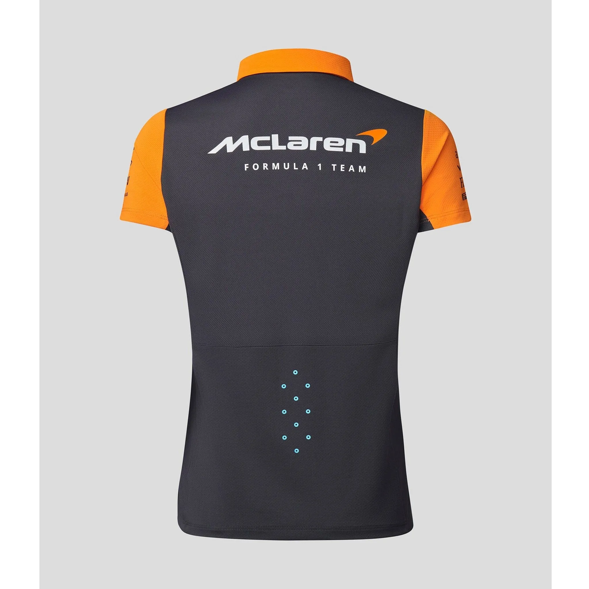 McLaren F1 Women's 2023 Team Polo Shirt- Papaya