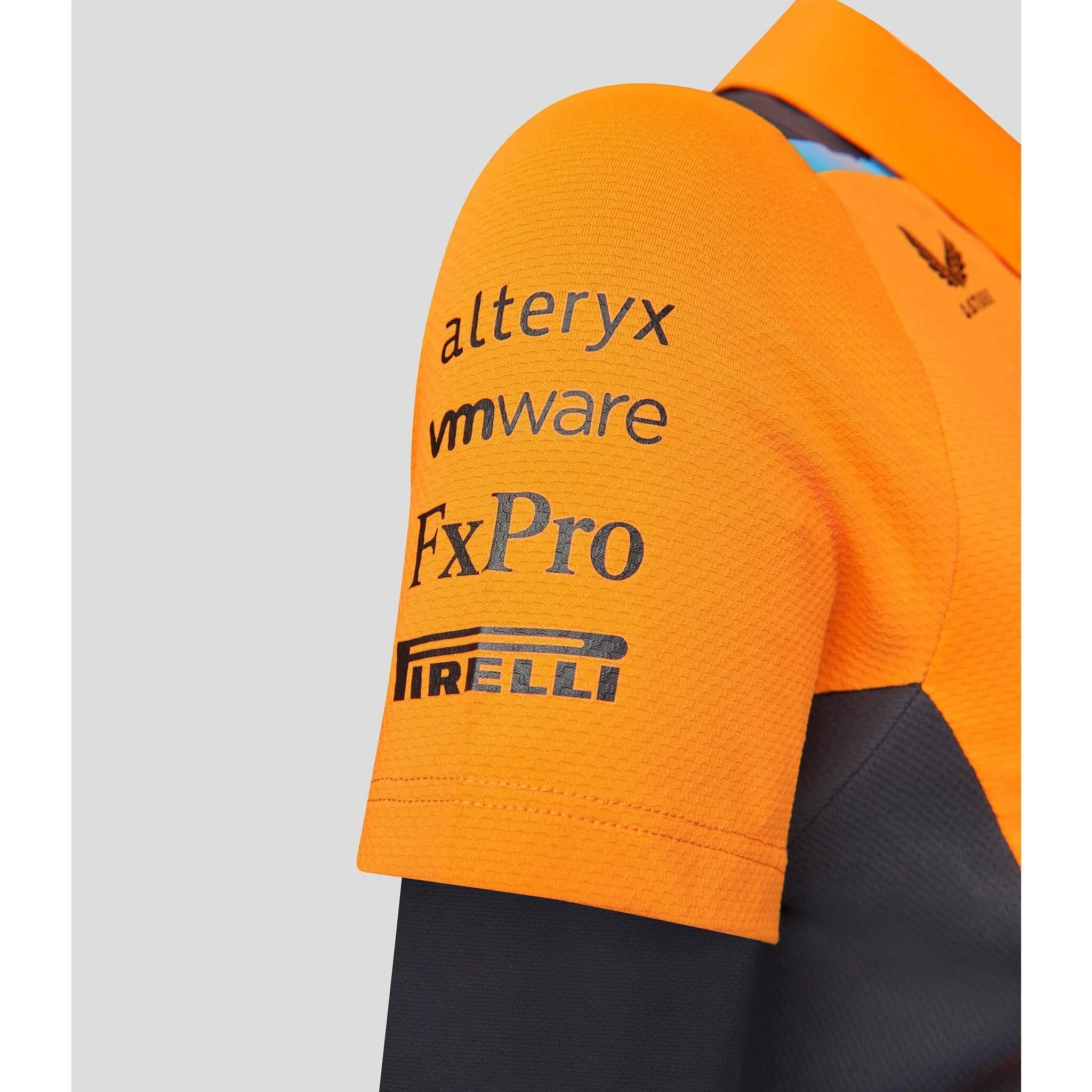 McLaren F1 Women's 2023 Team Polo Shirt- Papaya