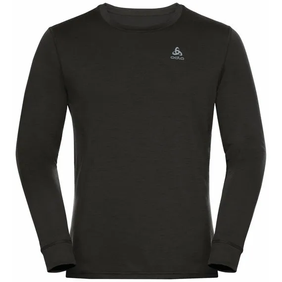 Men's NATURAL 100% MERINO WARM Long-Sleeve Base Layer Top