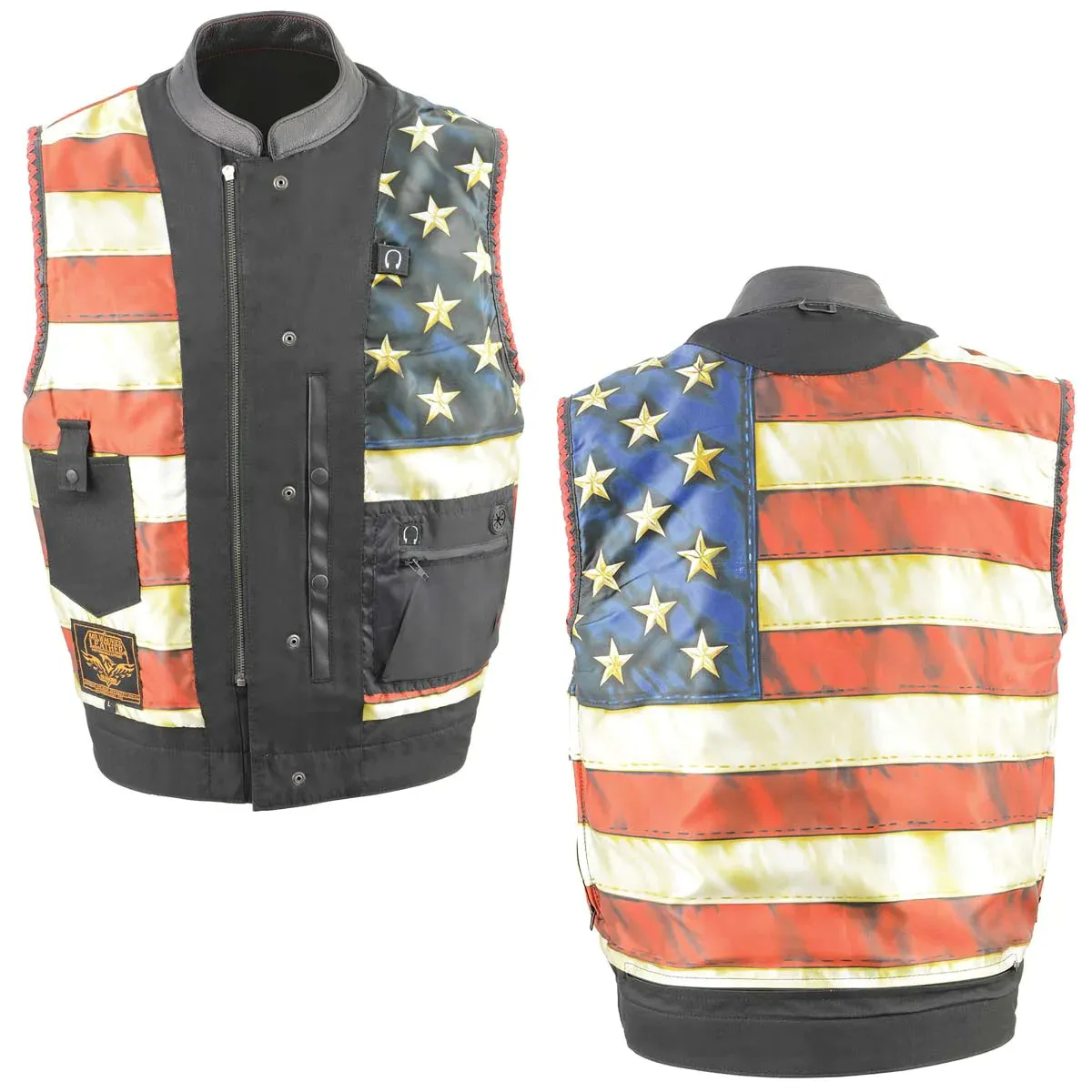 Men's Old Glory Flag Vest MLM3506