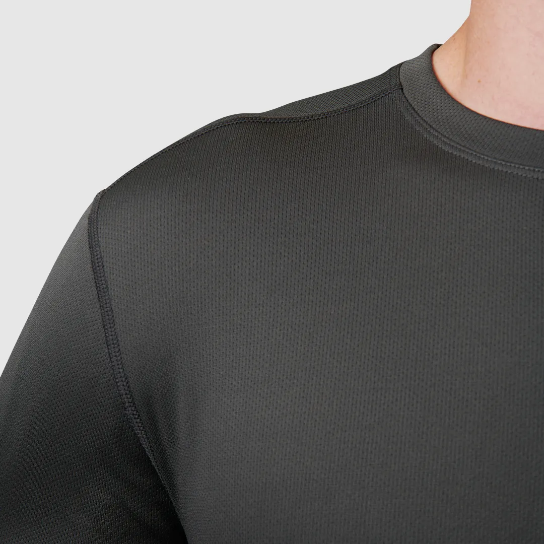 Men's Ridgeline Heavy Base Layer Top (Wolf Grey)