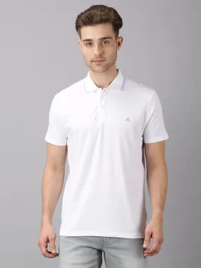 MEN'S WHITE SLIM FIT T.SHIRT