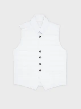 Mersino - Milano Edition Padded Off-White Vest