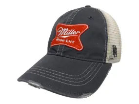 Miller High Life Brewing Company Retro Brand Vintage Mesh Beer Adjust Hat Cap