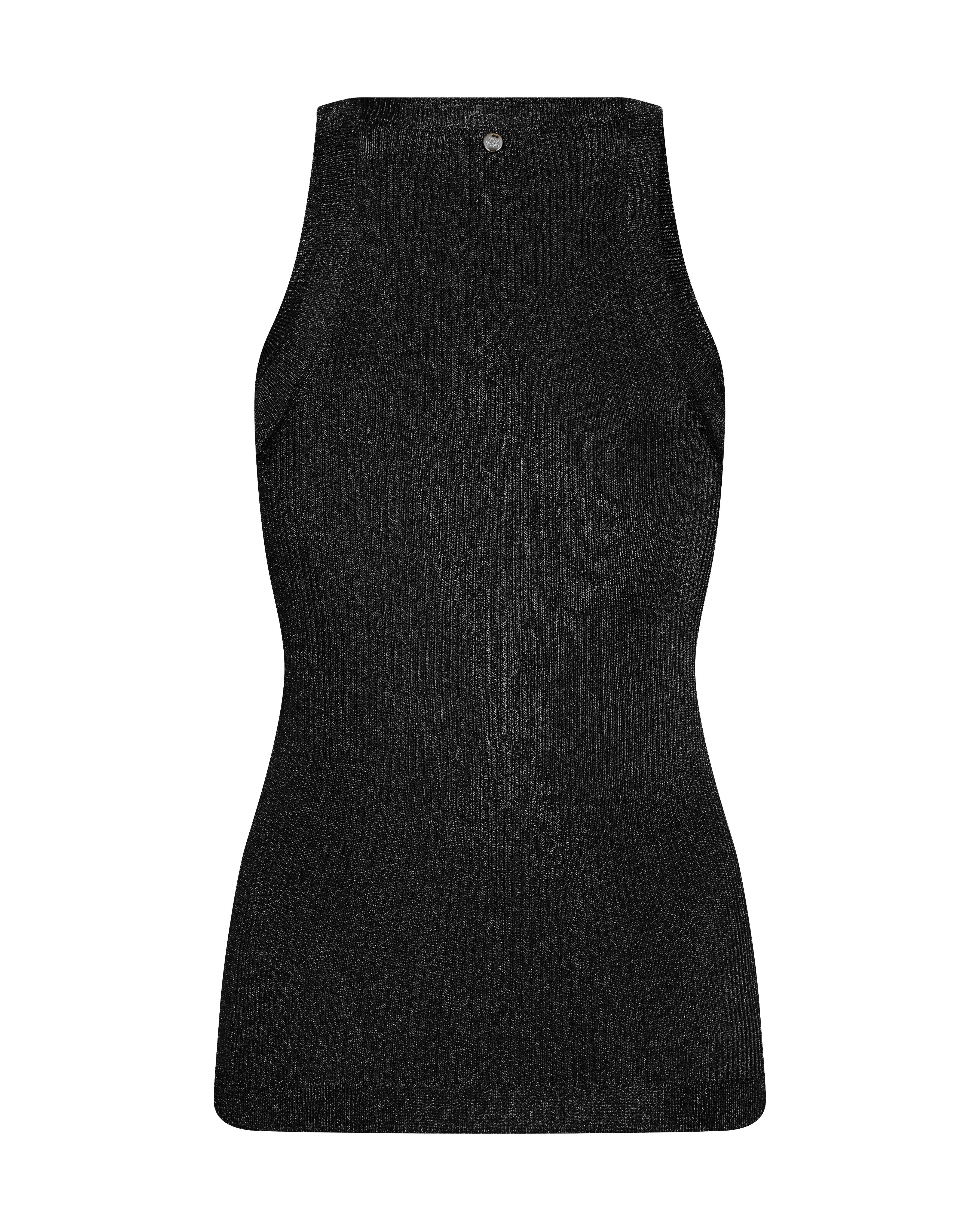 MMImanja Knit Tank Top Black