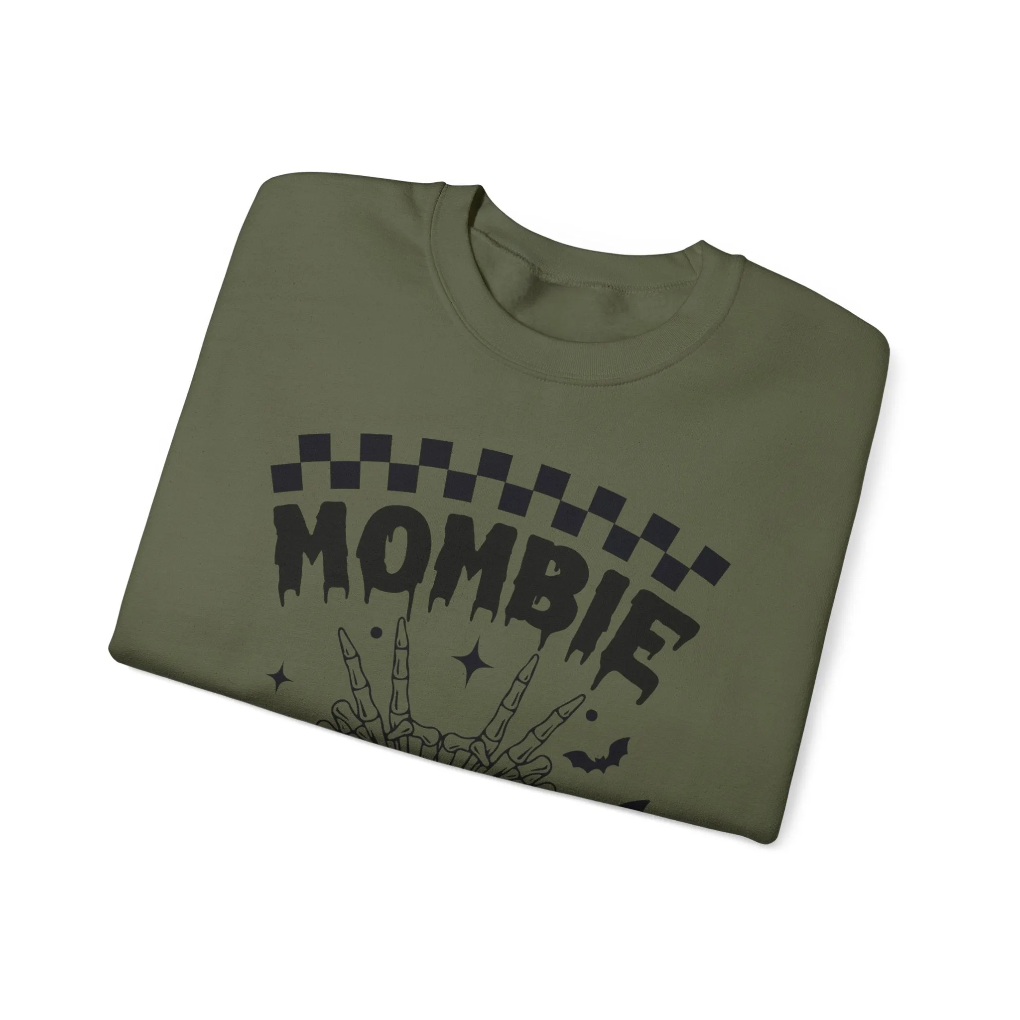 Mombie like a Zombie Crewneck Sweatshirt