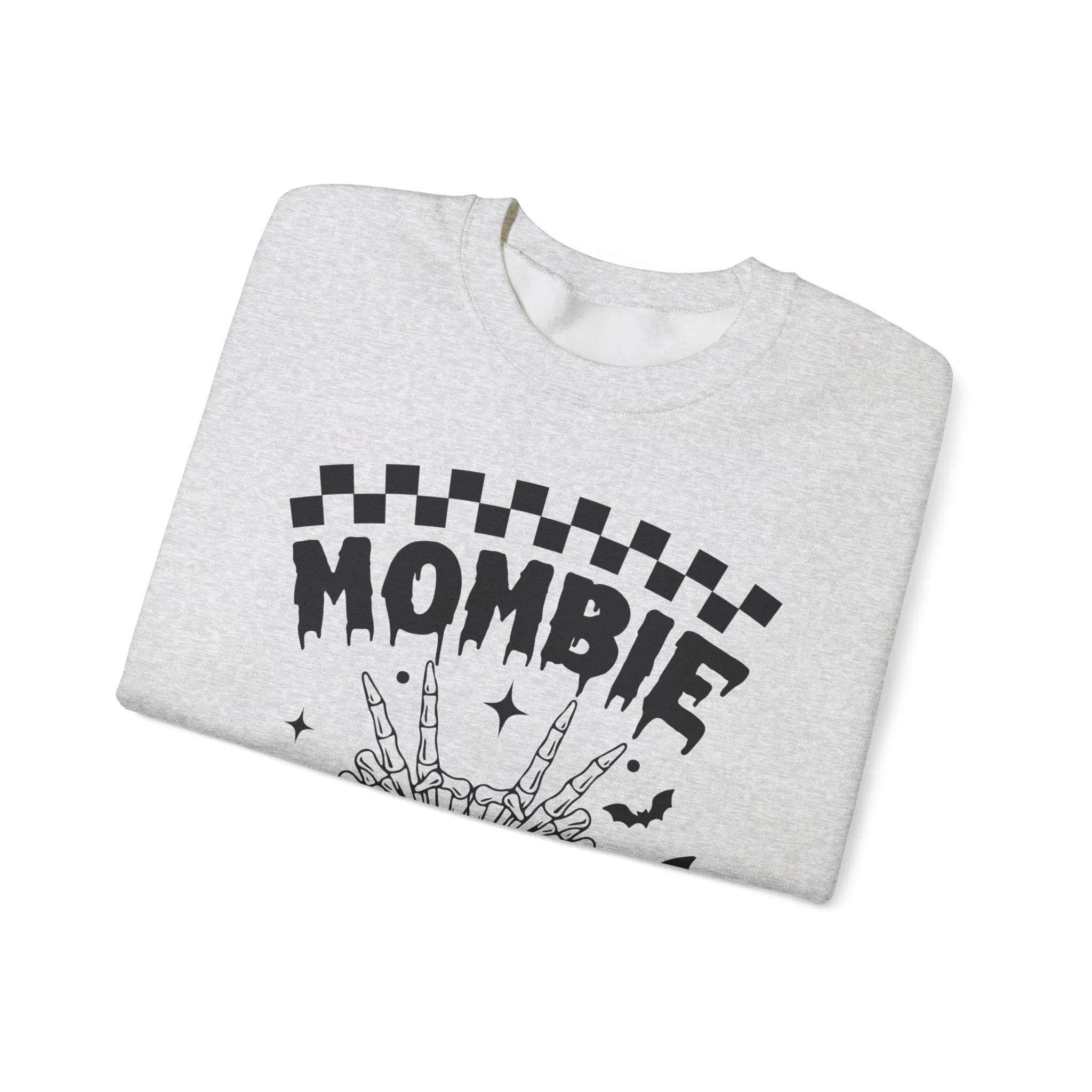 Mombie like a Zombie Crewneck Sweatshirt