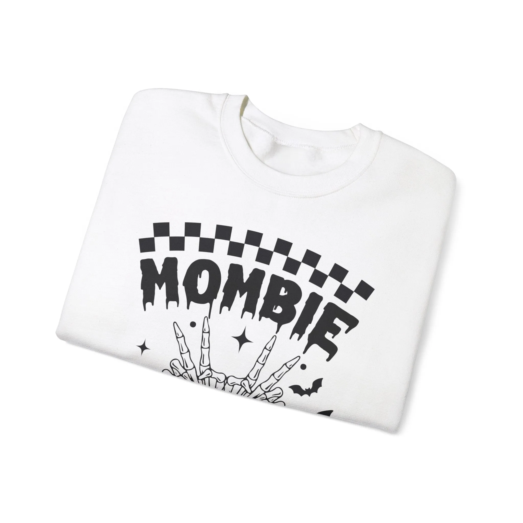 Mombie like a Zombie Crewneck Sweatshirt