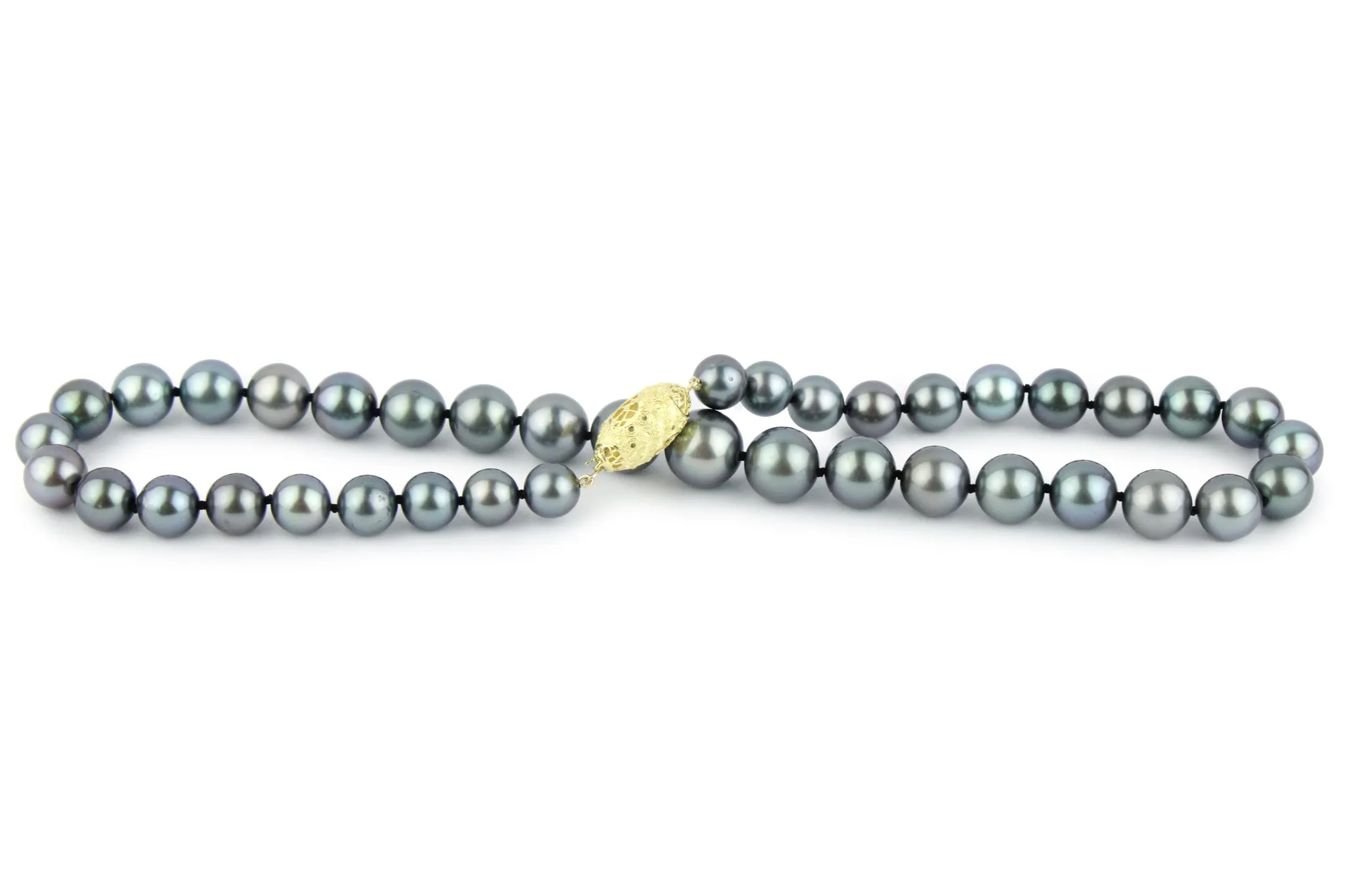 Morning Mist 8.7-12.8mm Tahitian Pearl Strand