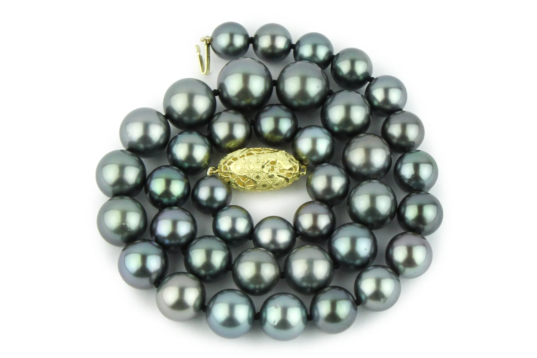 Morning Mist 8.7-12.8mm Tahitian Pearl Strand