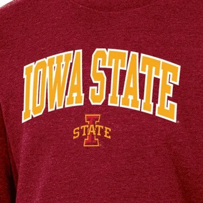 New - NCAA Iowa State Cyclones Men's Heathered Crew Neck Fleece Sweatshirt - M