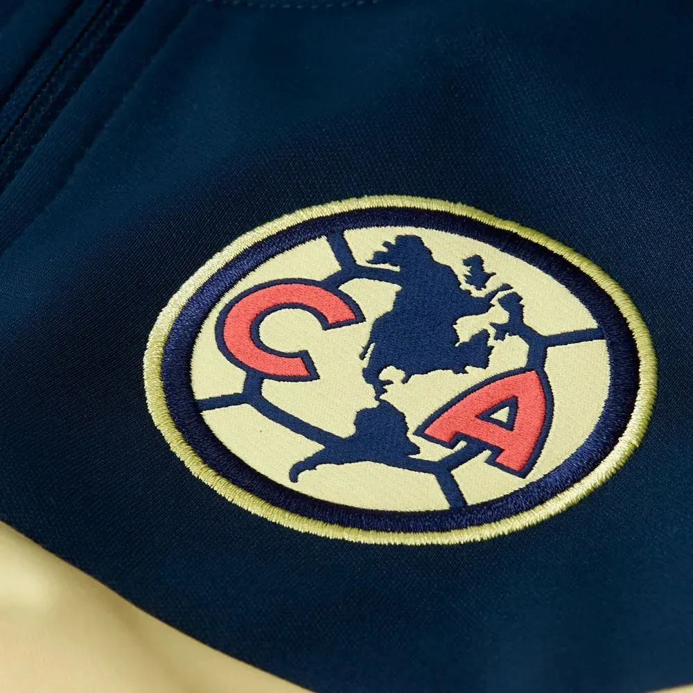 Nike 2020-21 Club America Women I96 Anthem Jacket - Yellow-Navy-Red