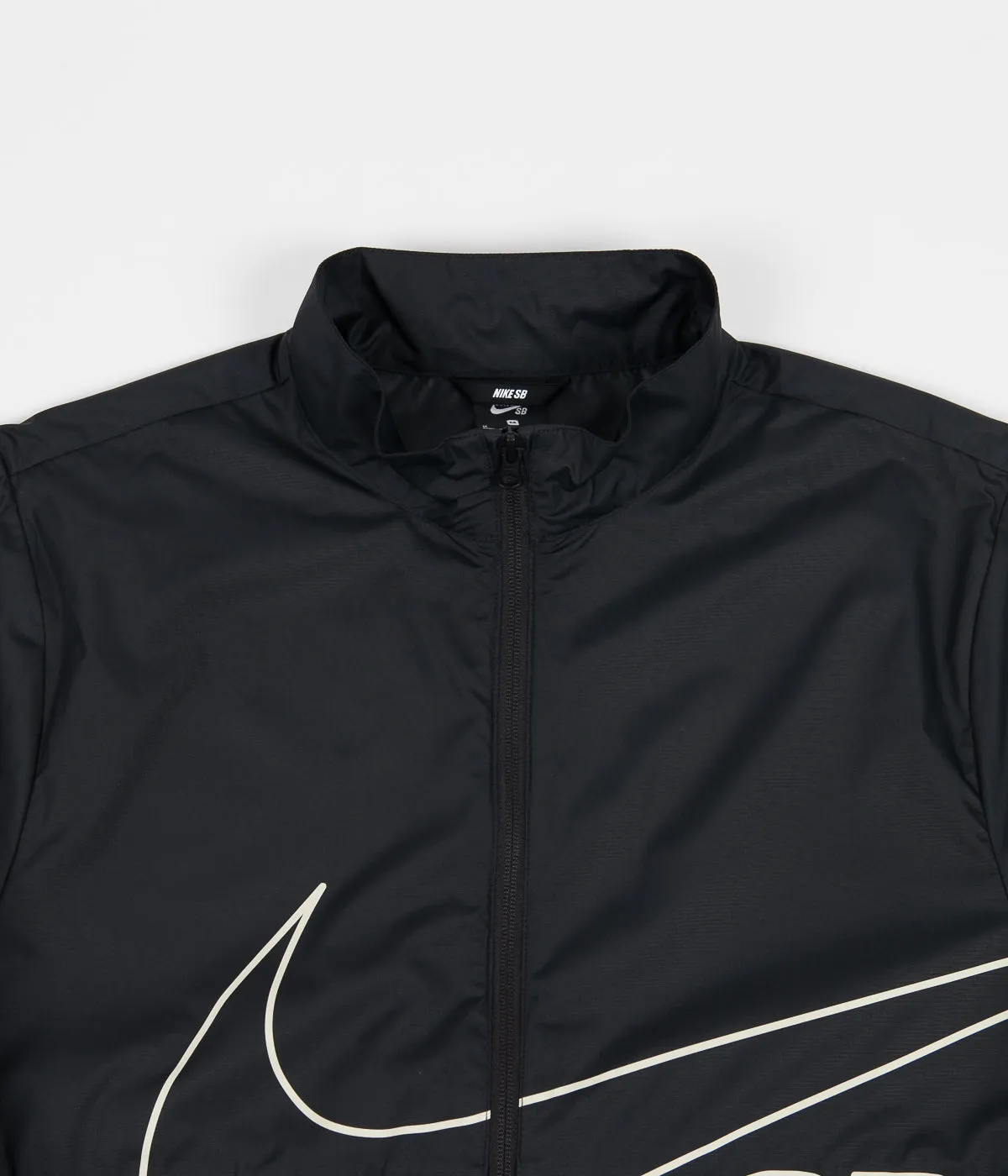 Nike SB Track Jacket - Black / Black / Black / Fossil