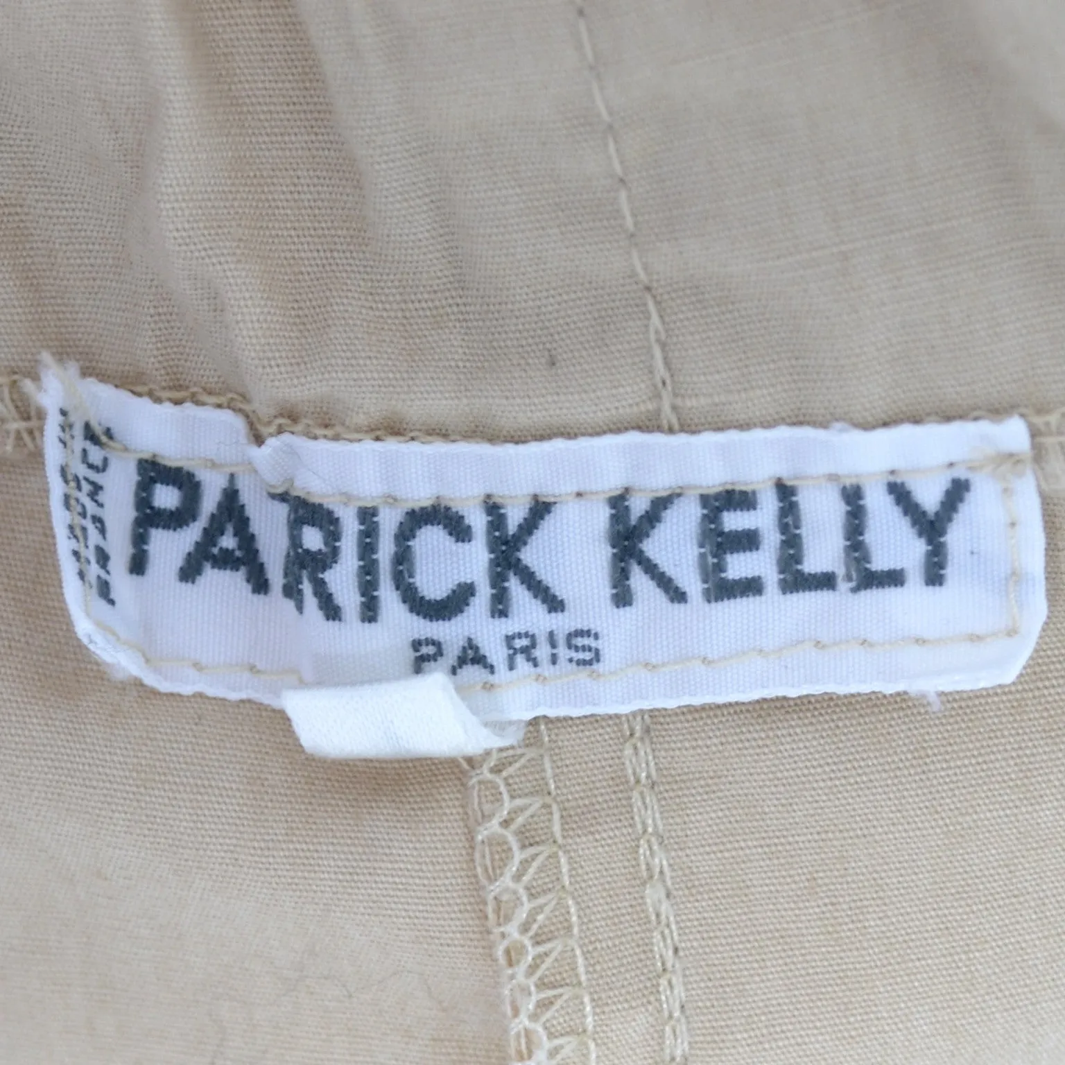 Patrick Kelly Paris Vintage 1980s Designer Parachute Pants Rare