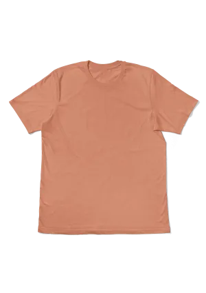 Perfect TShirt Co Womens Original Boyfriend T-Shirt -Sunset Orange