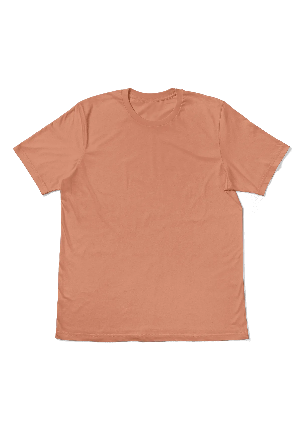 Perfect TShirt Co Womens Original Boyfriend T-Shirt -Sunset Orange