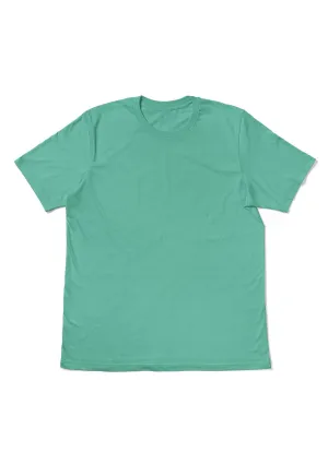 Perfect TShirt Co Womens Original Boyfriend T-Shirt  Vivid Teal Green