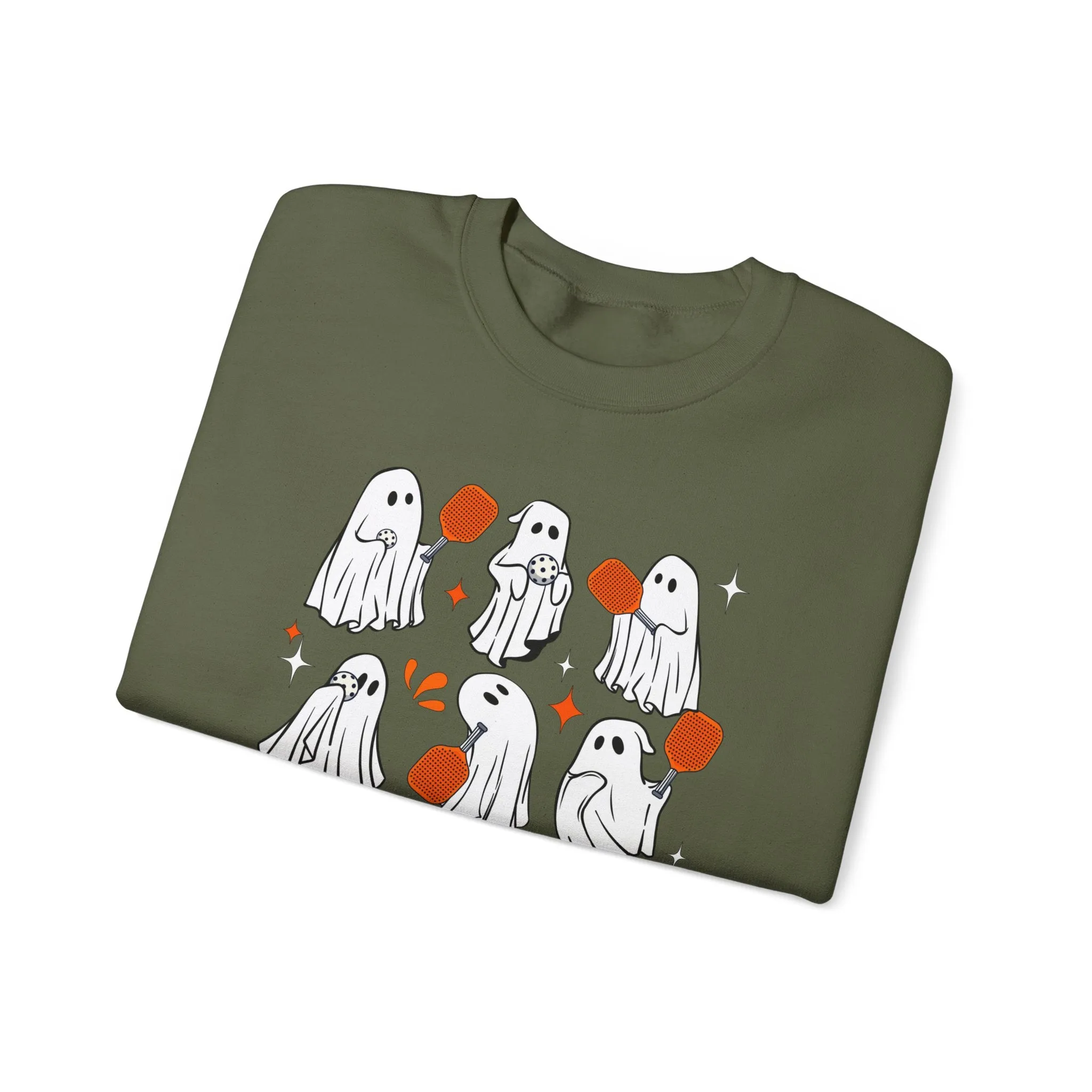 Pickleball Ghosts Crewneck Sweatshirt